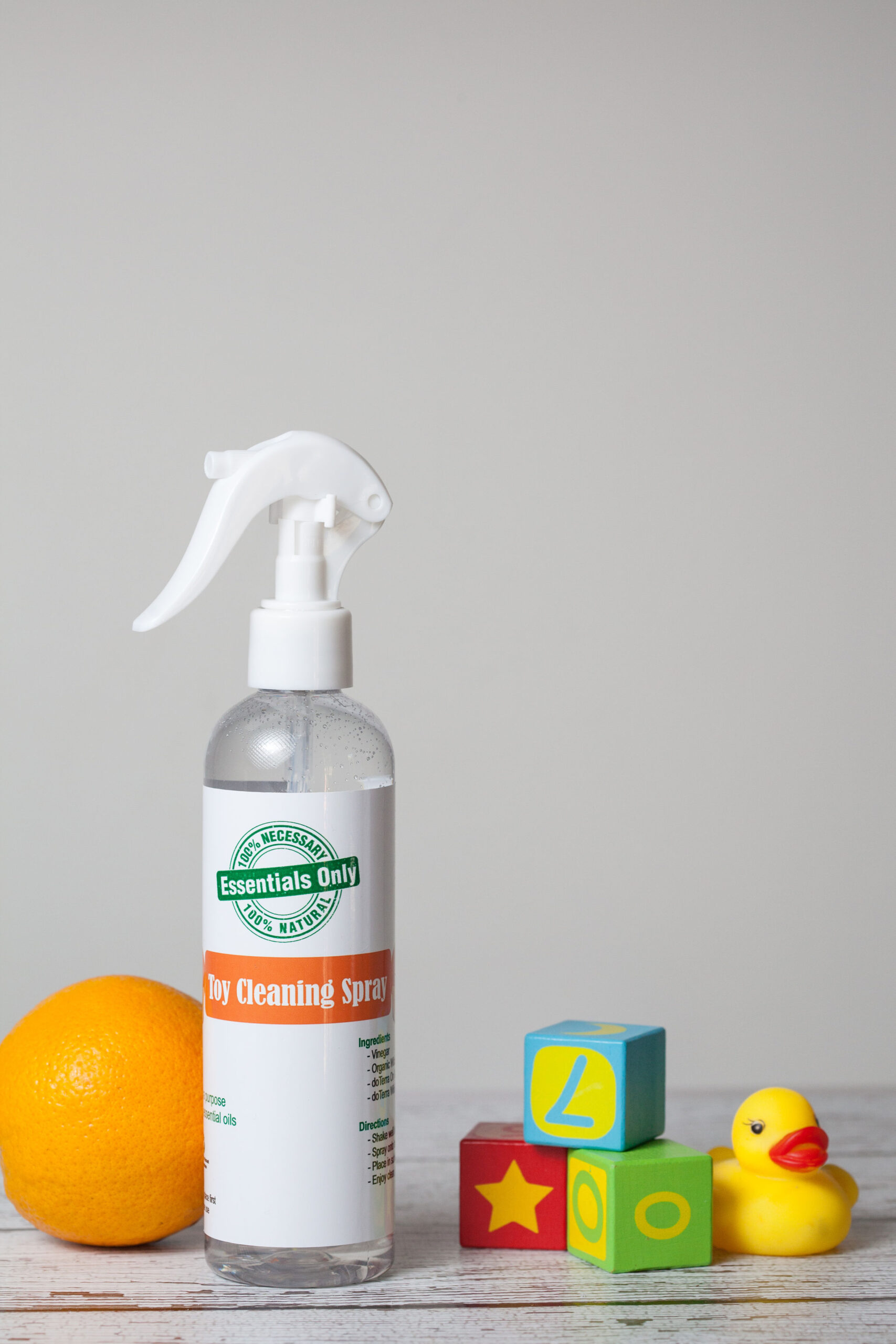 Toy Cleaning Spray Kit Essentials Only