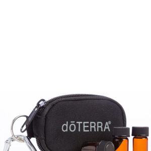 Black 8-Vial Keychain